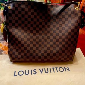 Beautiful Louis Vuitton Graceful MM in Damiere Ebene!